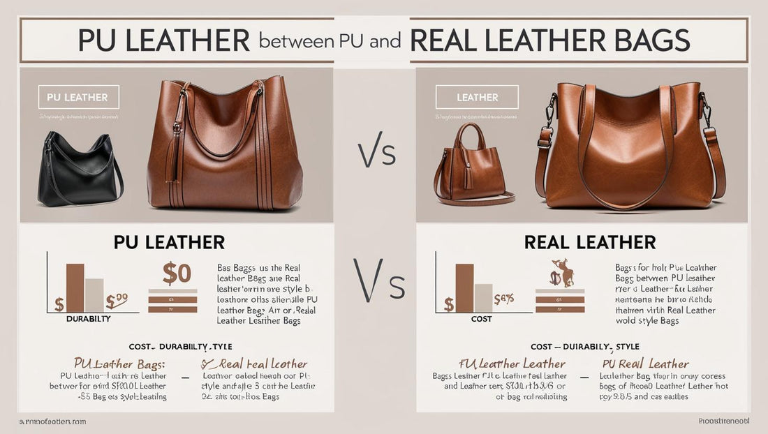 PU Leather vs. Real Leather Bags: Durability, Cost & Style Compared