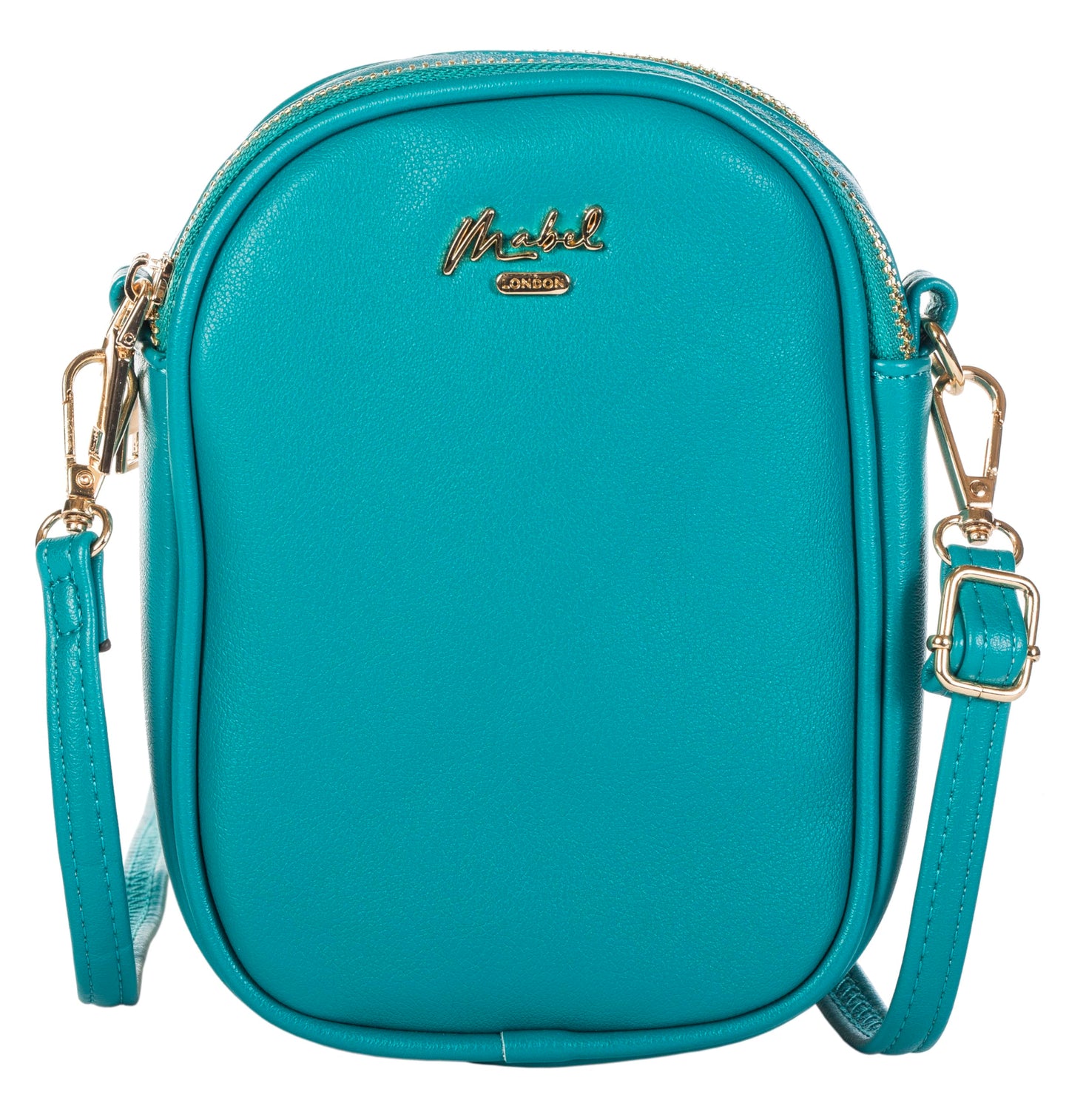 Nova - Vegan Leather Small Crossbody Bag with Adjustable Strap & Zip Closure