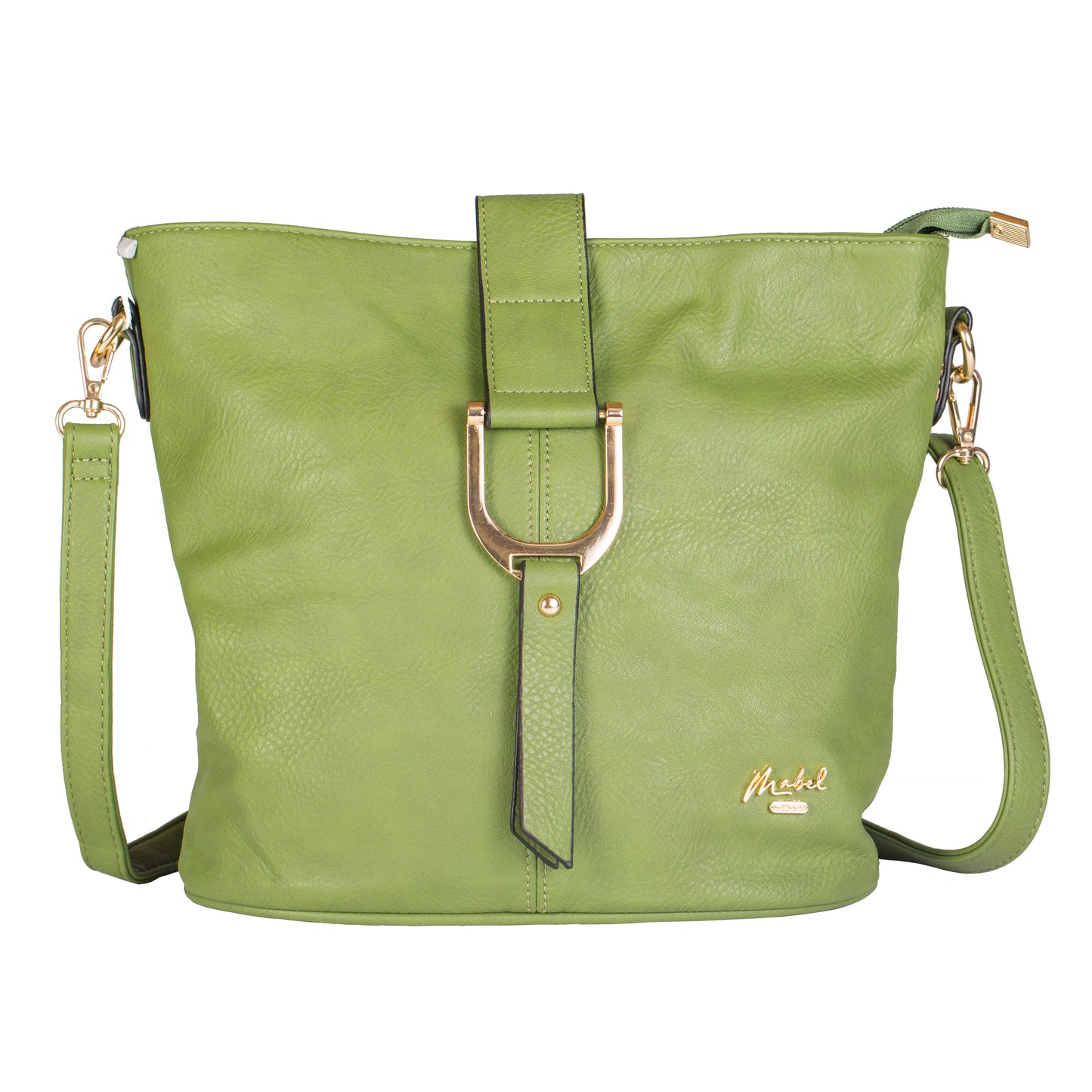 Mabel Vegan Leather Cross Body Medium Size Shoulder Handbag - Frankie