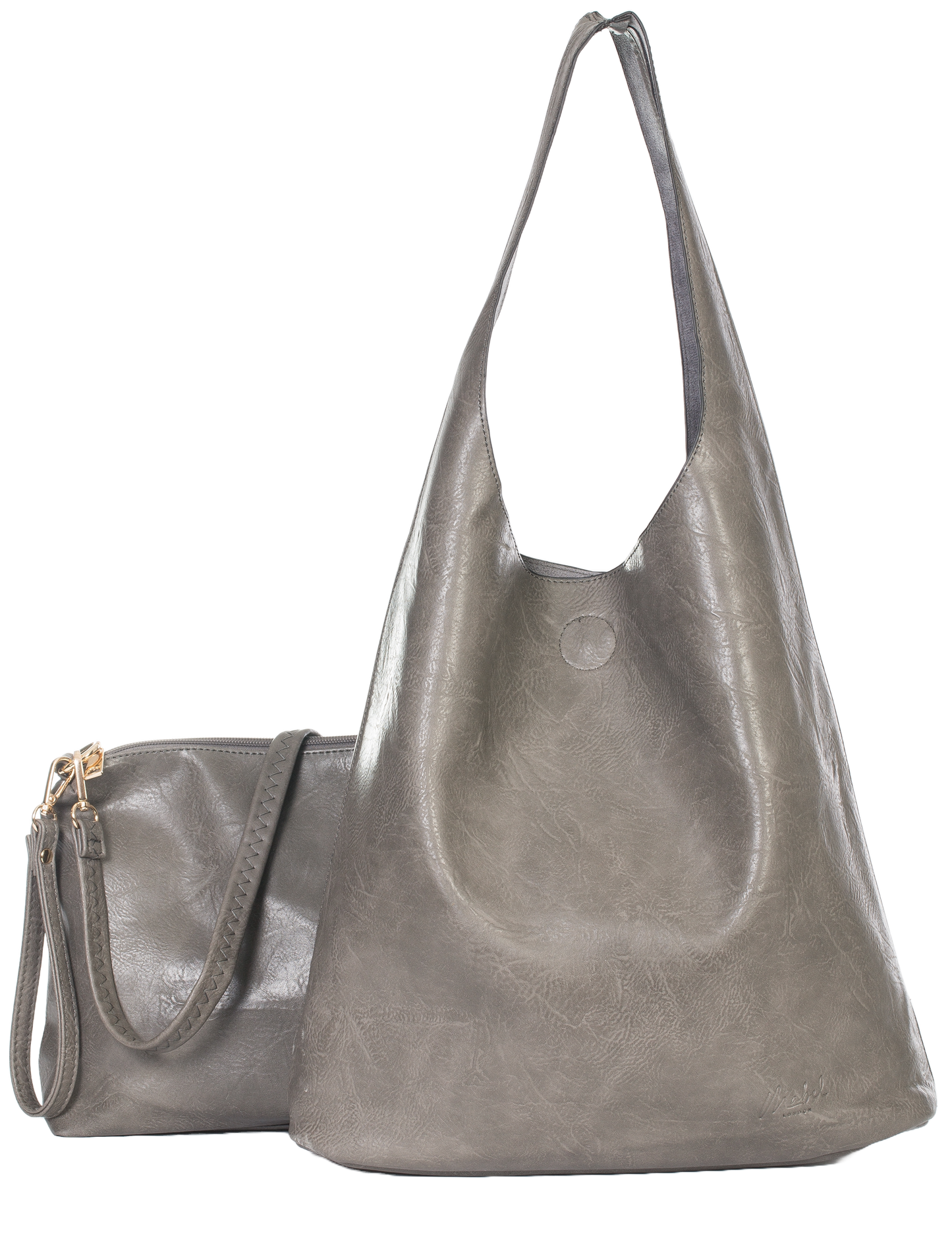 Mabel London Women's Large Slouch Shoulder Bag – Perfect for Shopping, Weekends, College, or as a Nappy Bag - Desi