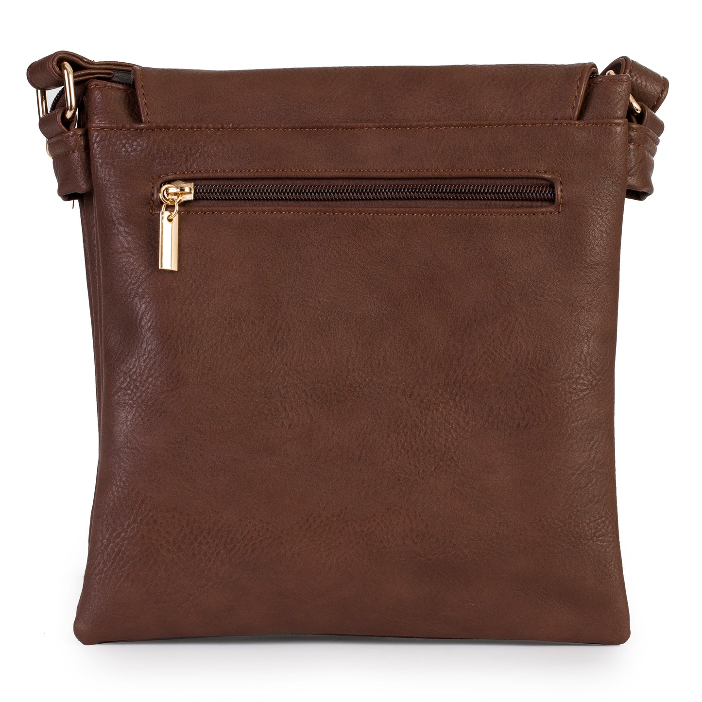 Mabel London Women’s Crossbody Messenger Bag | Medium Size with Gold Trim - FAITH