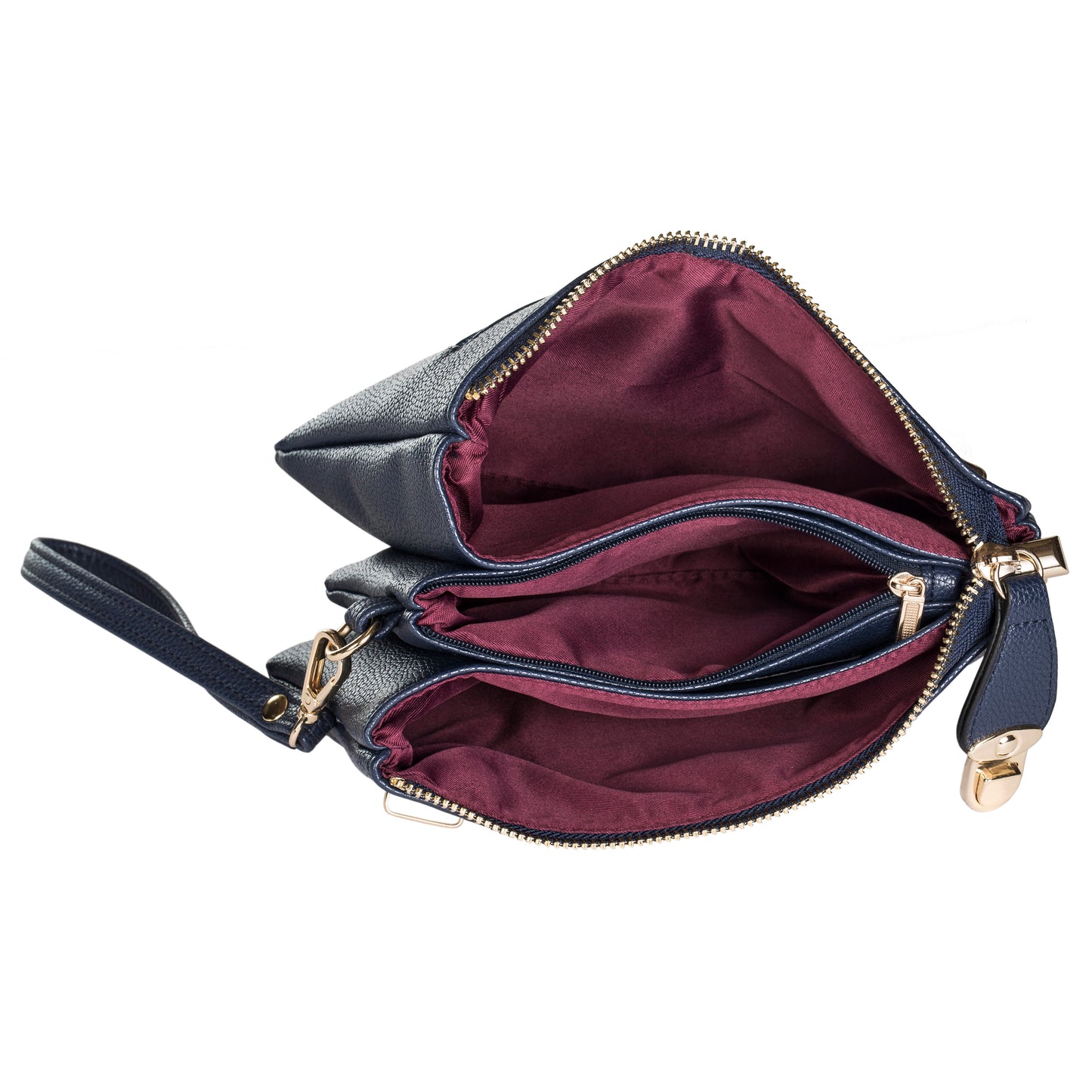 Mabel Women's Wristlets Zip and Clasp Clutch Bag - Renne