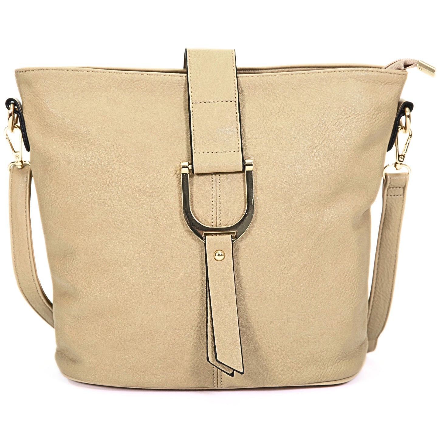Mabel Vegan Leather Cross Body Medium Size Shoulder Handbag - Frankie