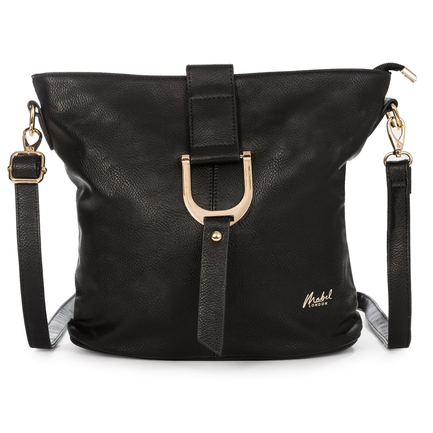 Mabel Vegan Leather Cross Body Medium Size Shoulder Handbag - Frankie