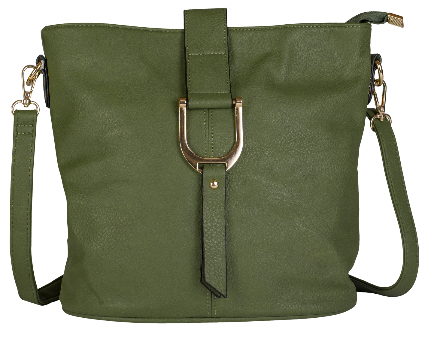 Mabel Vegan Leather Cross Body Medium Size Shoulder Handbag - Frankie
