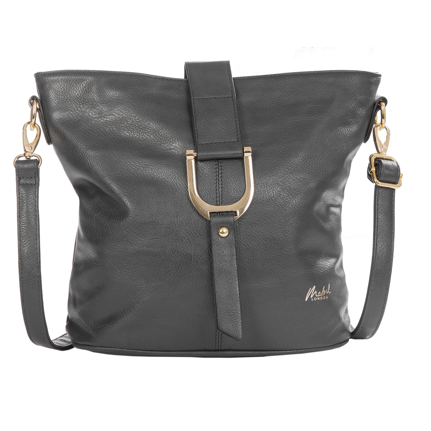 Mabel Vegan Leather Cross Body Medium Size Shoulder Handbag - Frankie