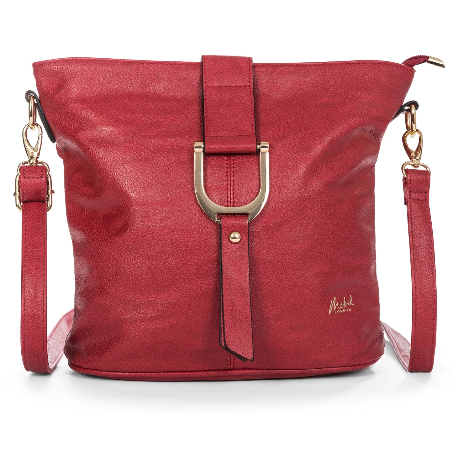 Mabel Vegan Leather Cross Body Medium Size Shoulder Handbag - Frankie