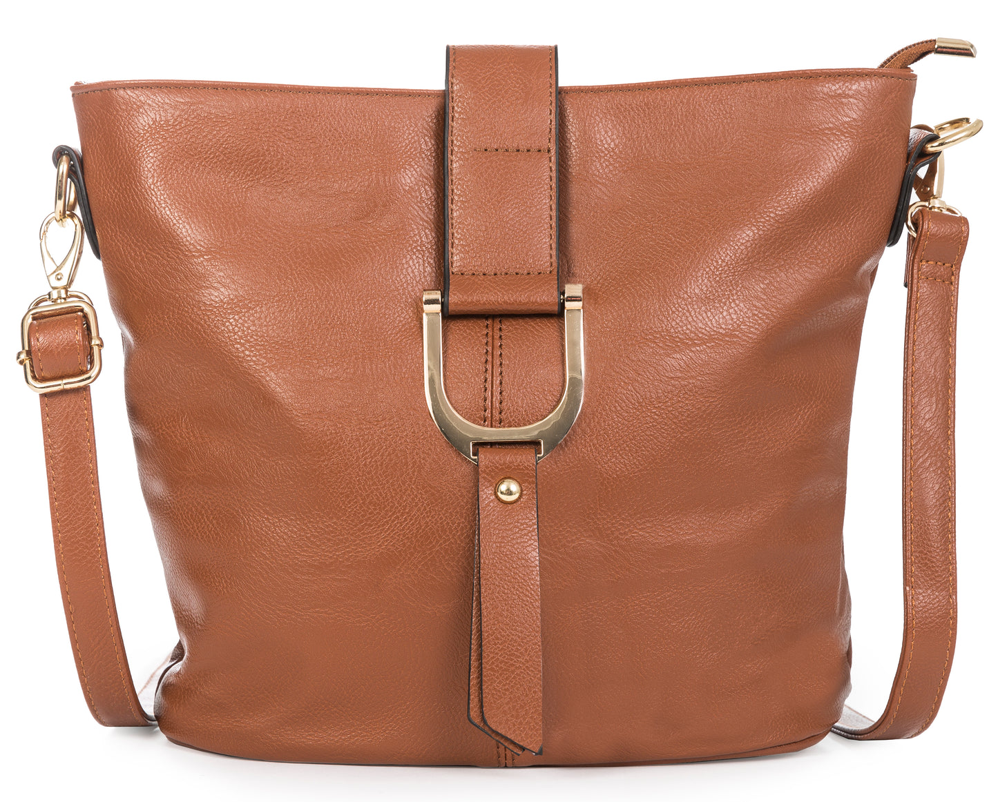 Mabel Vegan Leather Cross Body Medium Size Shoulder Handbag - Frankie