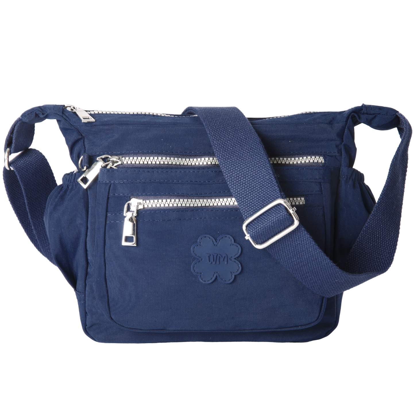 Poppy - Small Vegan Leather Crossbody Shoulder Bag with Tassel Detail & Zip Closure