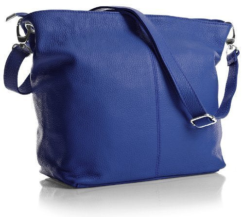 Adal - Genuine Italian Leather Medium Hobo Shoulder Bag Handmade in Florence Tuscany