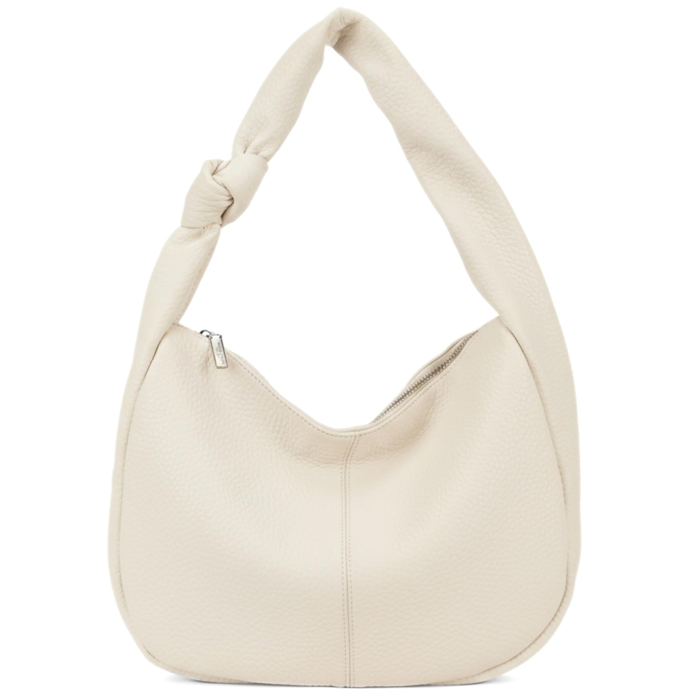 Lisa - Medium Vegan Leather Knot Handle Shoulder Tote Bag with Lightweight Design