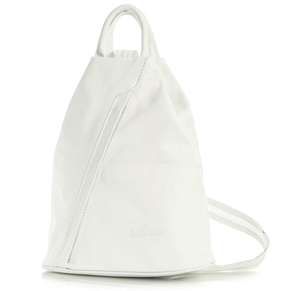 Alex - Genuine Italian Leather Convertible Backpack & Shoulder Tote Handmade in Florence