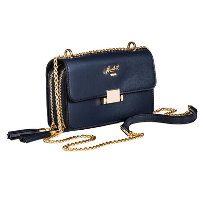 Skylar - Vegan Leather Party Wedding Clutch Bag with Detachable Crossbody Strap