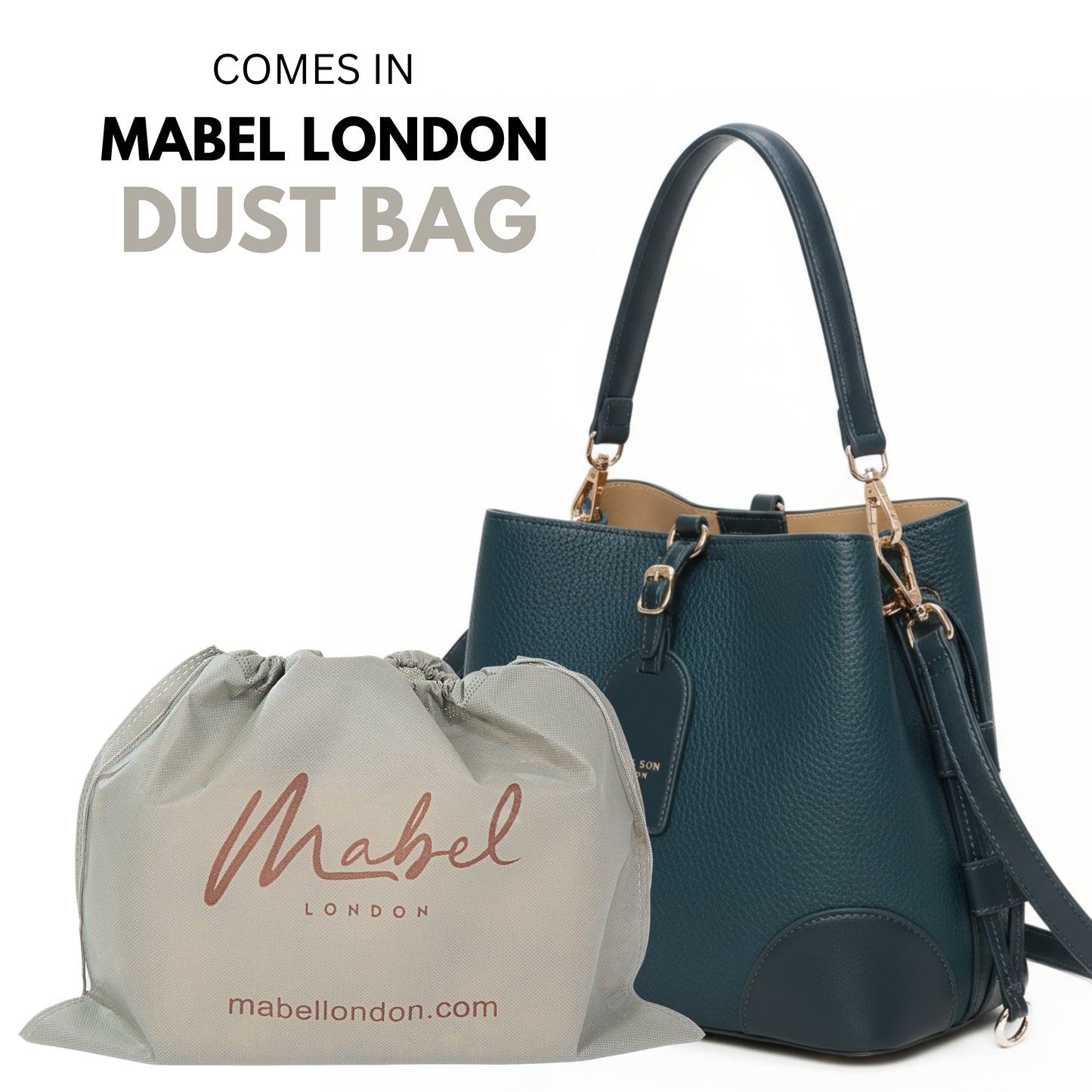 Faux Leather Top Handle Shoulder Bag - Leightweight Elegant Tote with Crossbody Strap & Multiple Compartments - Gabby