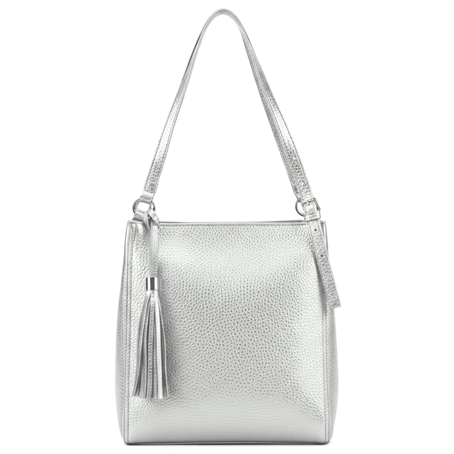 Carmen - Large Vegan Leather Shoulder Tote Handbag with Adjustable Straps for Women