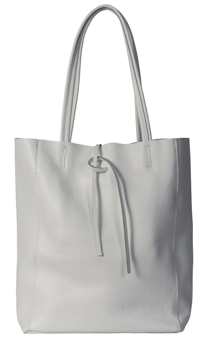 Astrid - Genuine Italian Leather Large Shopper Tote Handmade in Florence Tuscany