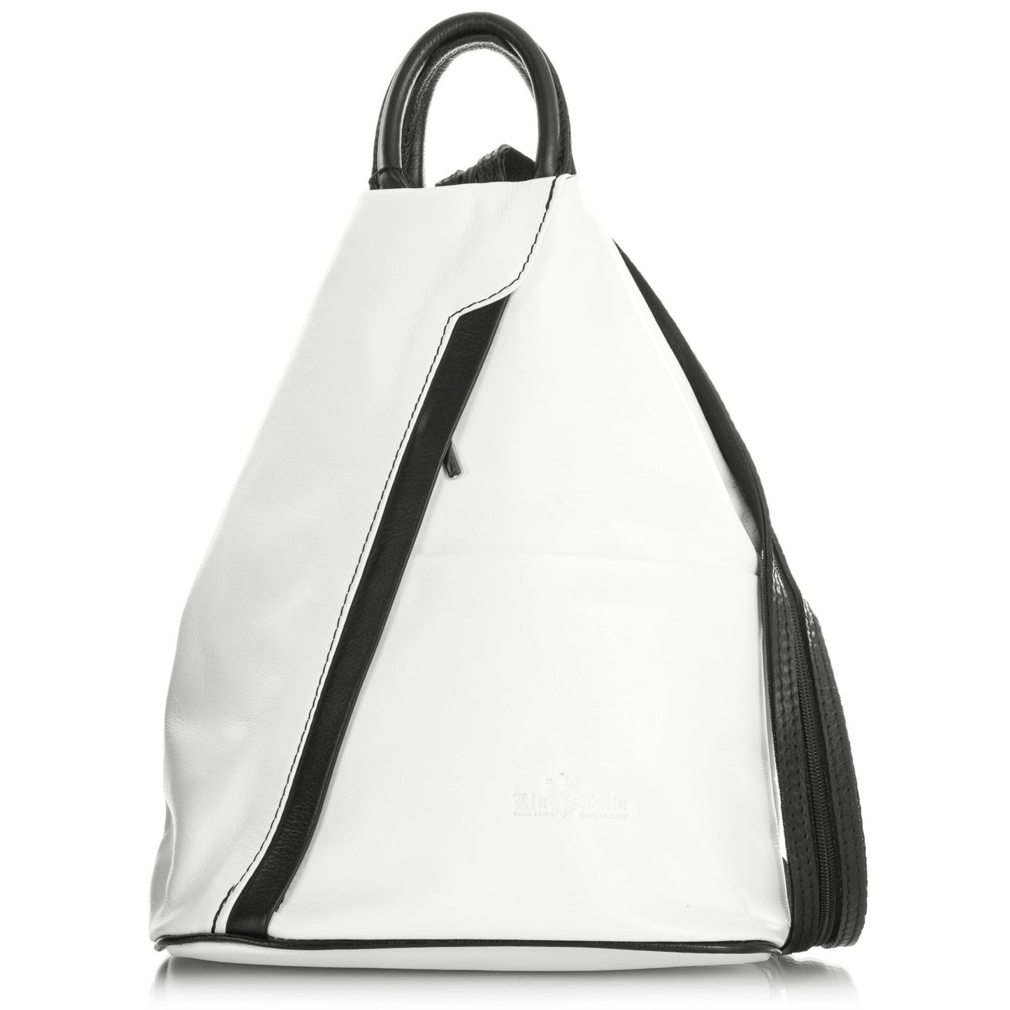 Alex - Genuine Italian Leather Convertible Backpack & Shoulder Tote Handmade in Florence