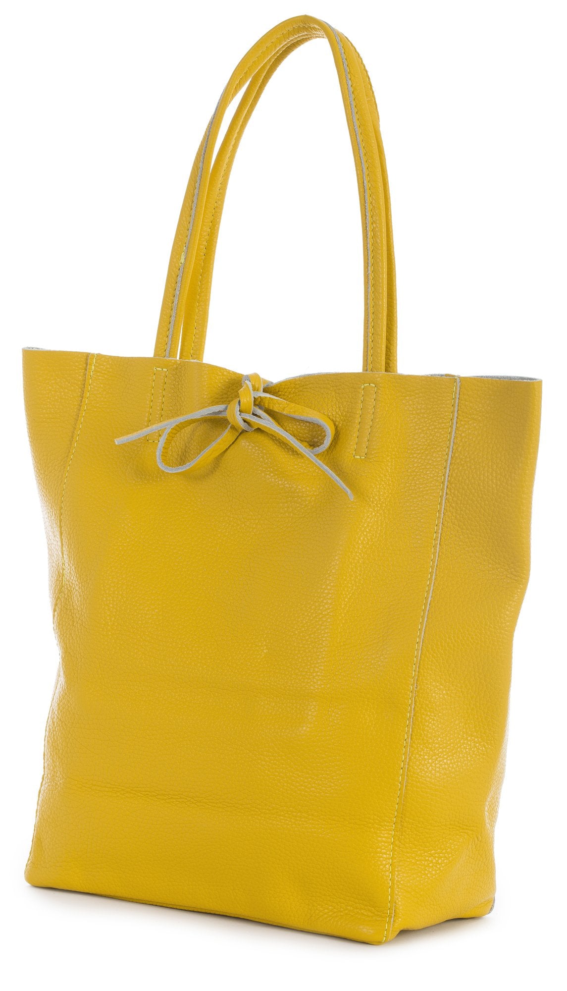 Astrid - Genuine Italian Leather Large Shopper Tote Handmade in Florence Tuscany