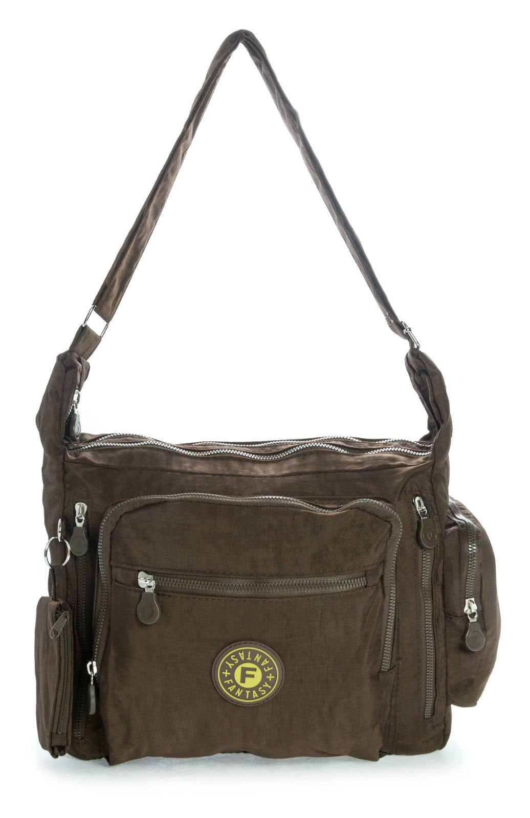 Kiana - Large Vegan Leather Tote Shoulder Bag with Organised Interior & Zip Pockets