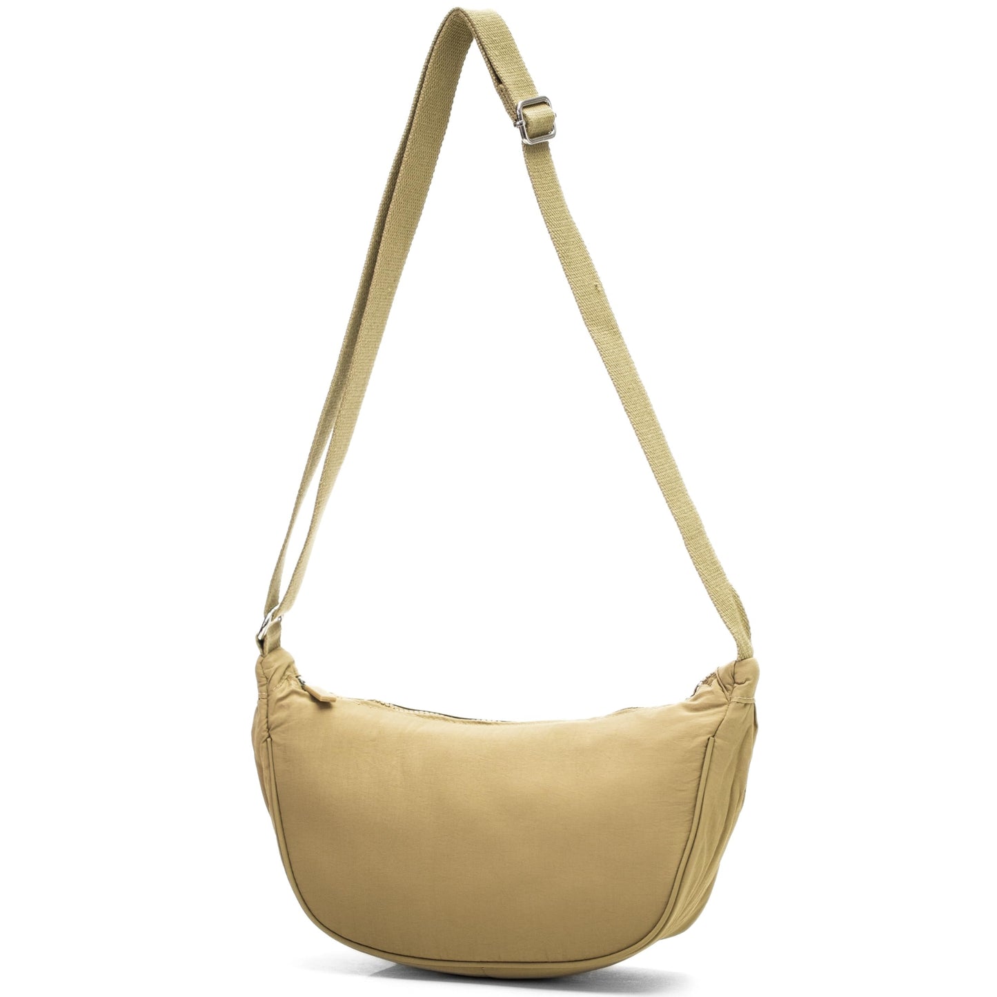 Sky - Small Crescent Moon Shoulder Crossbody Bag with Back Zip Pocket & Slip Pouches