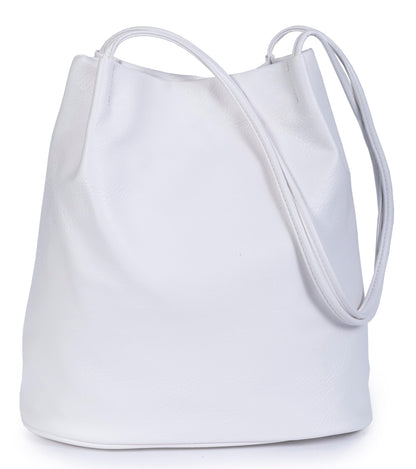 Delilah – Medium Vegan Leather Hobo Shoulder Bag with Pockets