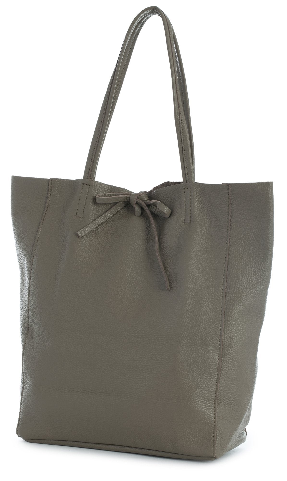 Astrid - Genuine Italian Leather Large Shopper Tote Handmade in Florence Tuscany