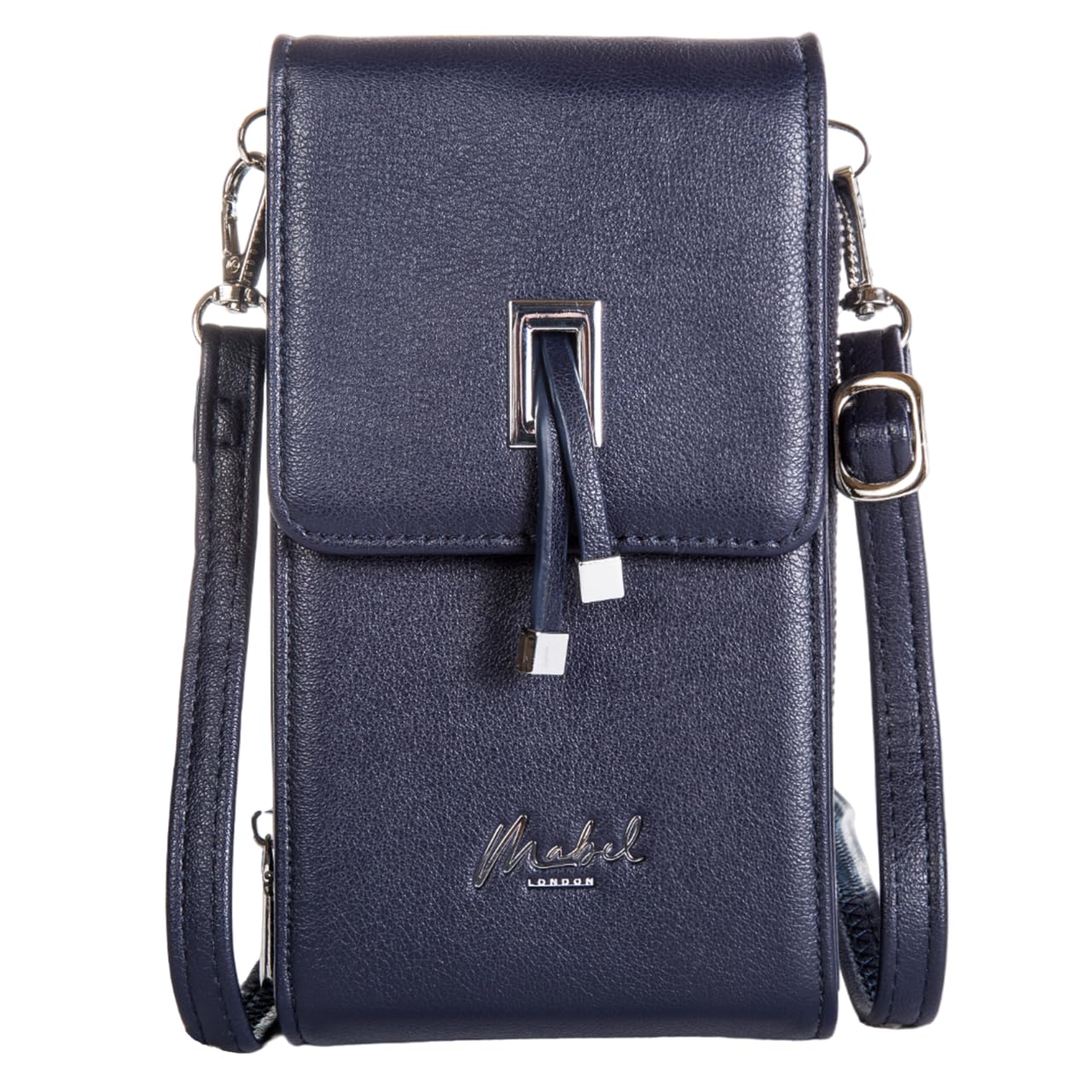Daniella - Vegan Leather Small Crossbody Phone Bag with Strap & Card Slots