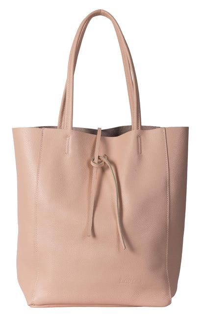 Astrid - Genuine Italian Leather Large Shopper Tote Handmade in Florence Tuscany