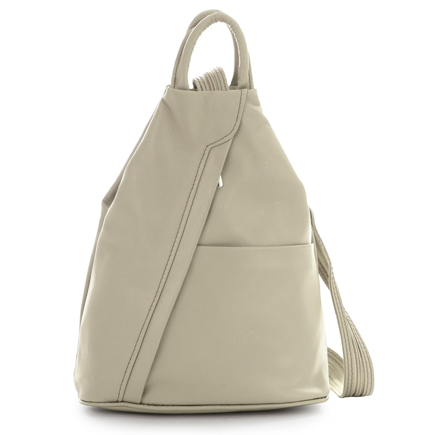 Alex - Genuine Italian Leather Convertible Backpack & Shoulder Tote Handmade in Florence
