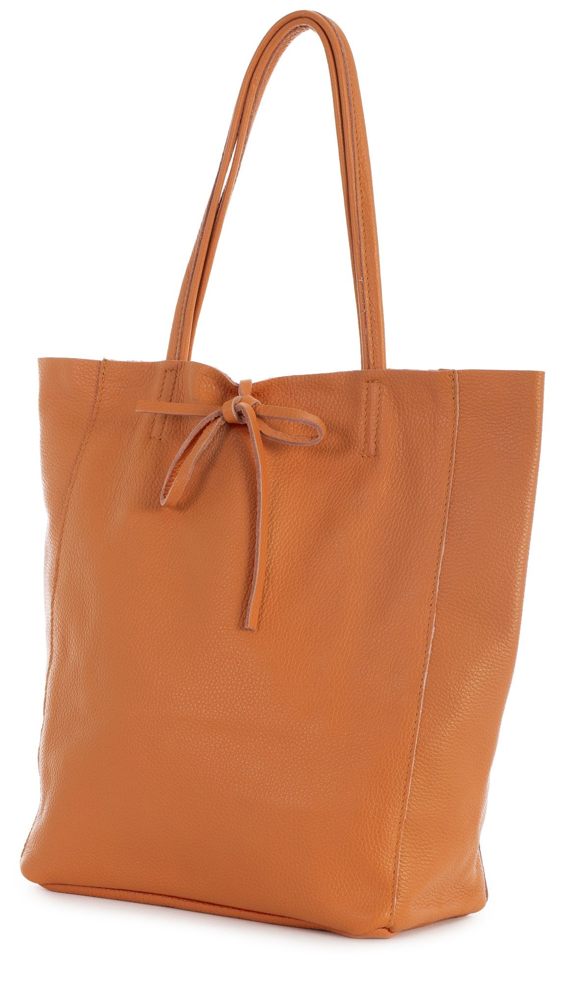 Astrid - Genuine Italian Leather Large Shopper Tote Handmade in Florence Tuscany