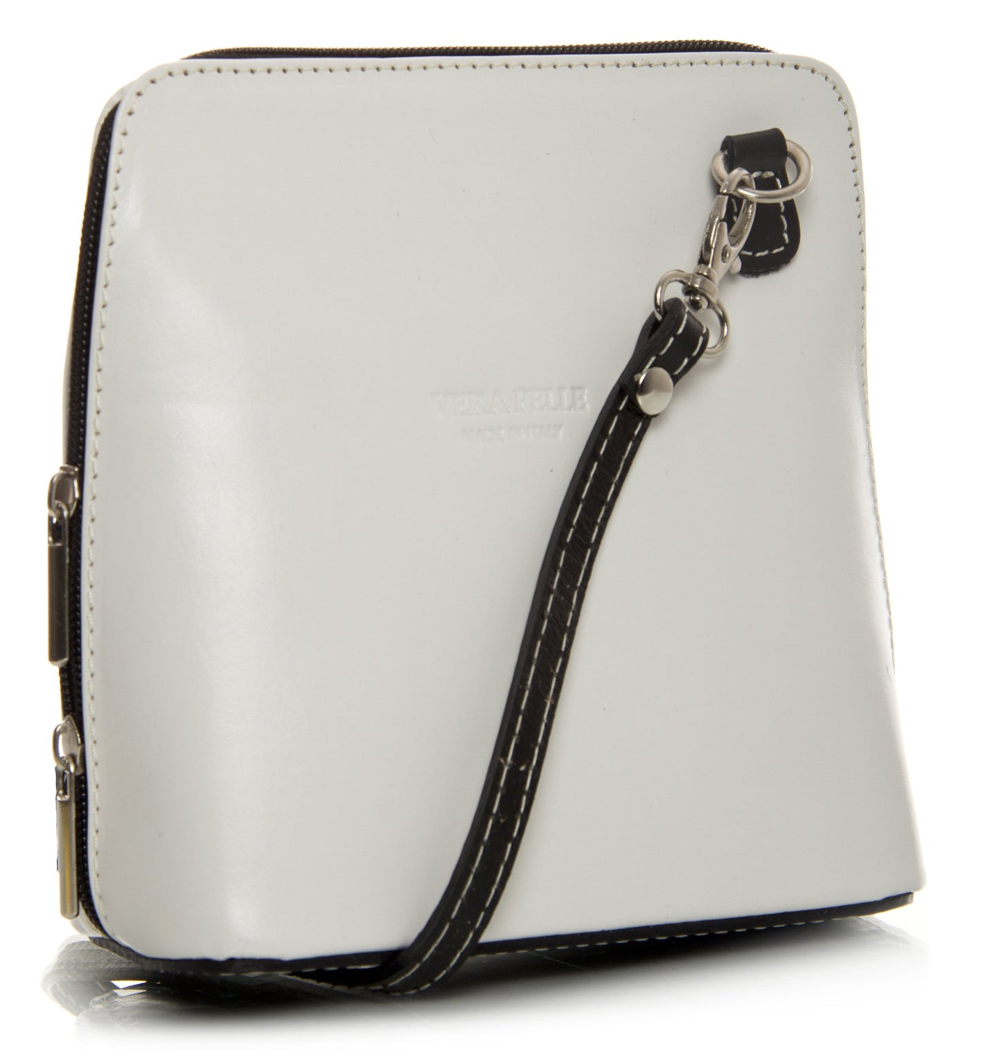 Abby - Genuine Italian Leather Multicoloured Small Crossbody Bag Handmade in Florence Tuscany