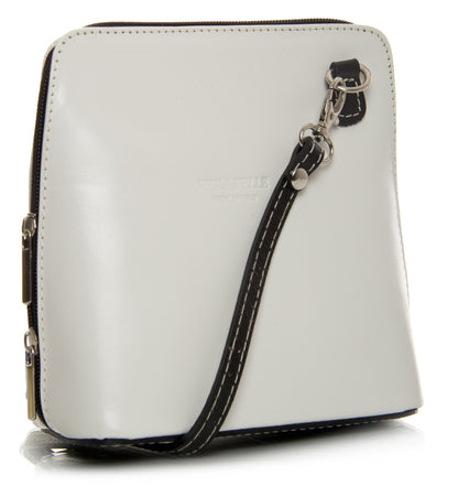 Abby - Genuine Italian Leather Multicoloured Small Crossbody Bag Handmade in Florence Tuscany
