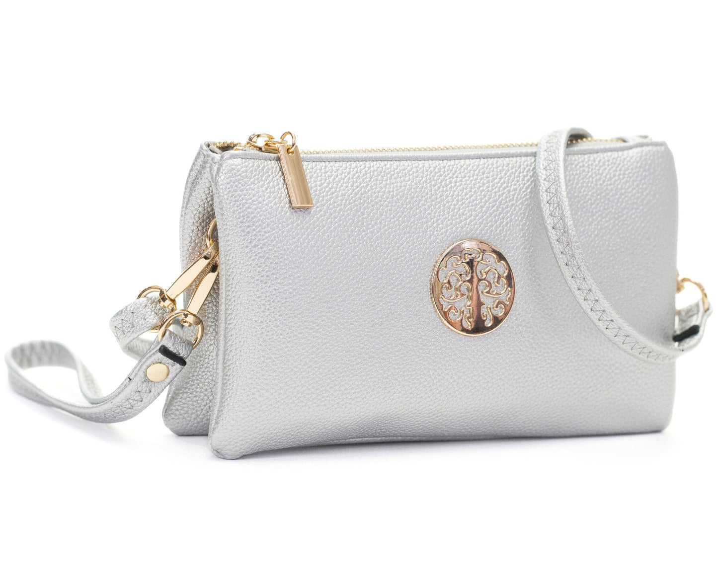 Ivy - Small Vegan Leather Mini Crossbody Phone Bag with Convertible Strap & Lightweight Design
