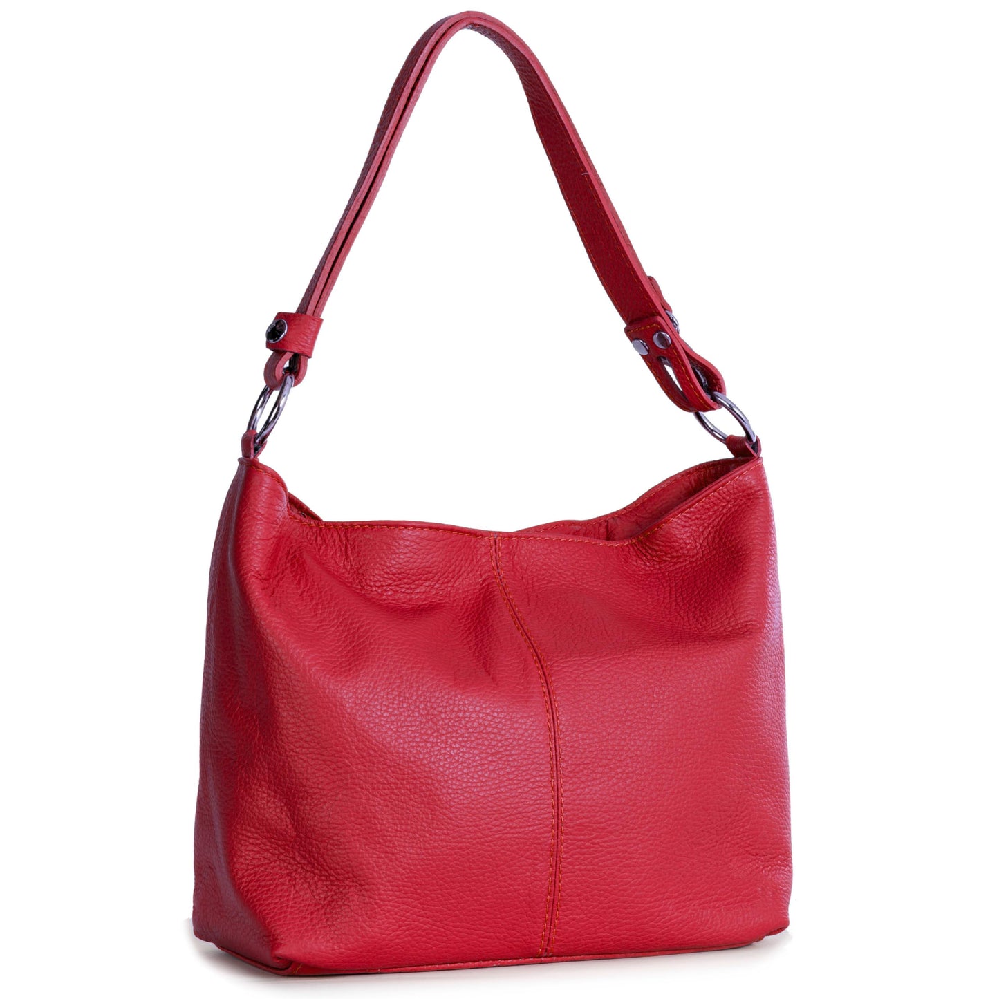 Emmy - Genuine Italian Leather Medium Shoulder Tote Handmade in Florence Tuscany