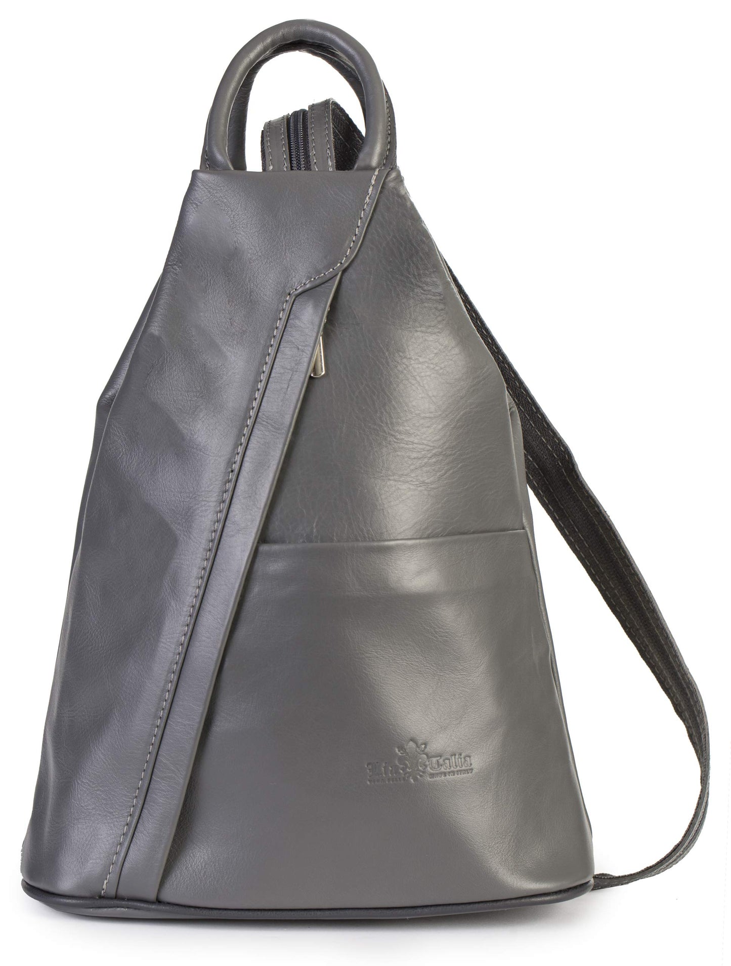 Alex - Genuine Italian Leather Convertible Backpack & Shoulder Tote Handmade in Florence