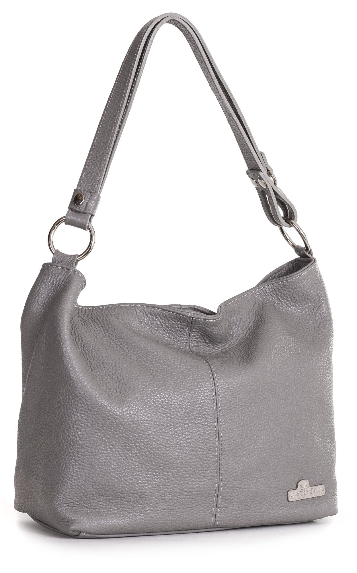 Emmy - Genuine Italian Leather Medium Shoulder Tote Handmade in Florence Tuscany