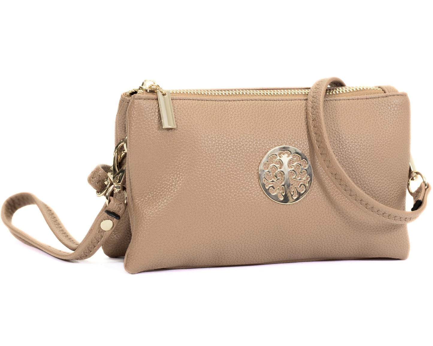 Ivy - Small Vegan Leather Mini Crossbody Phone Bag with Convertible Strap & Lightweight Design