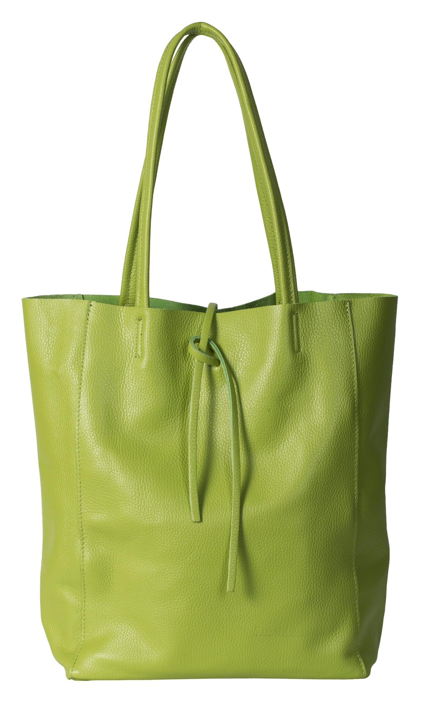 Astrid - Genuine Italian Leather Large Shopper Tote Handmade in Florence Tuscany