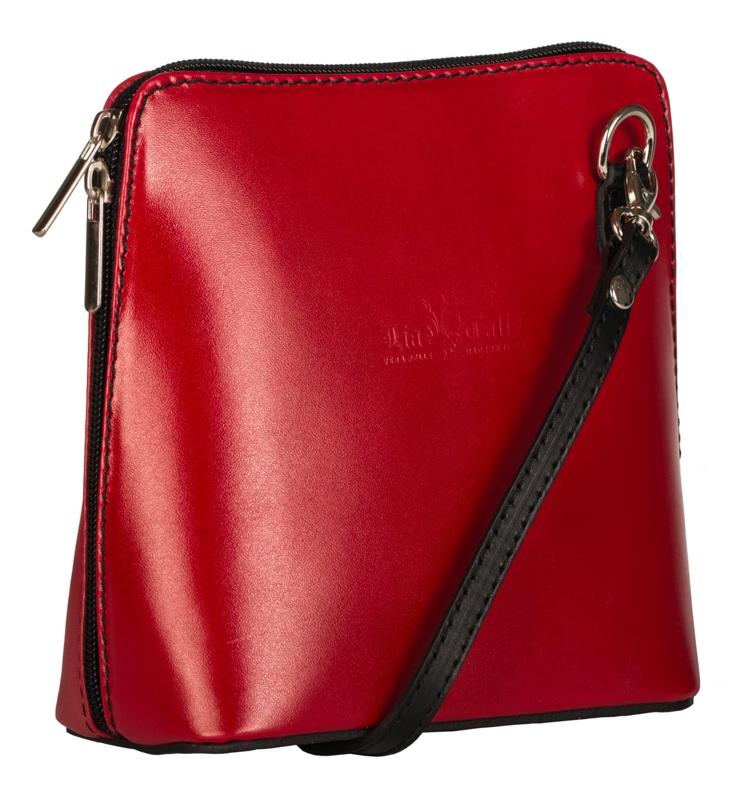 Abby - Genuine Italian Leather Multicoloured Small Crossbody Bag Handmade in Florence Tuscany