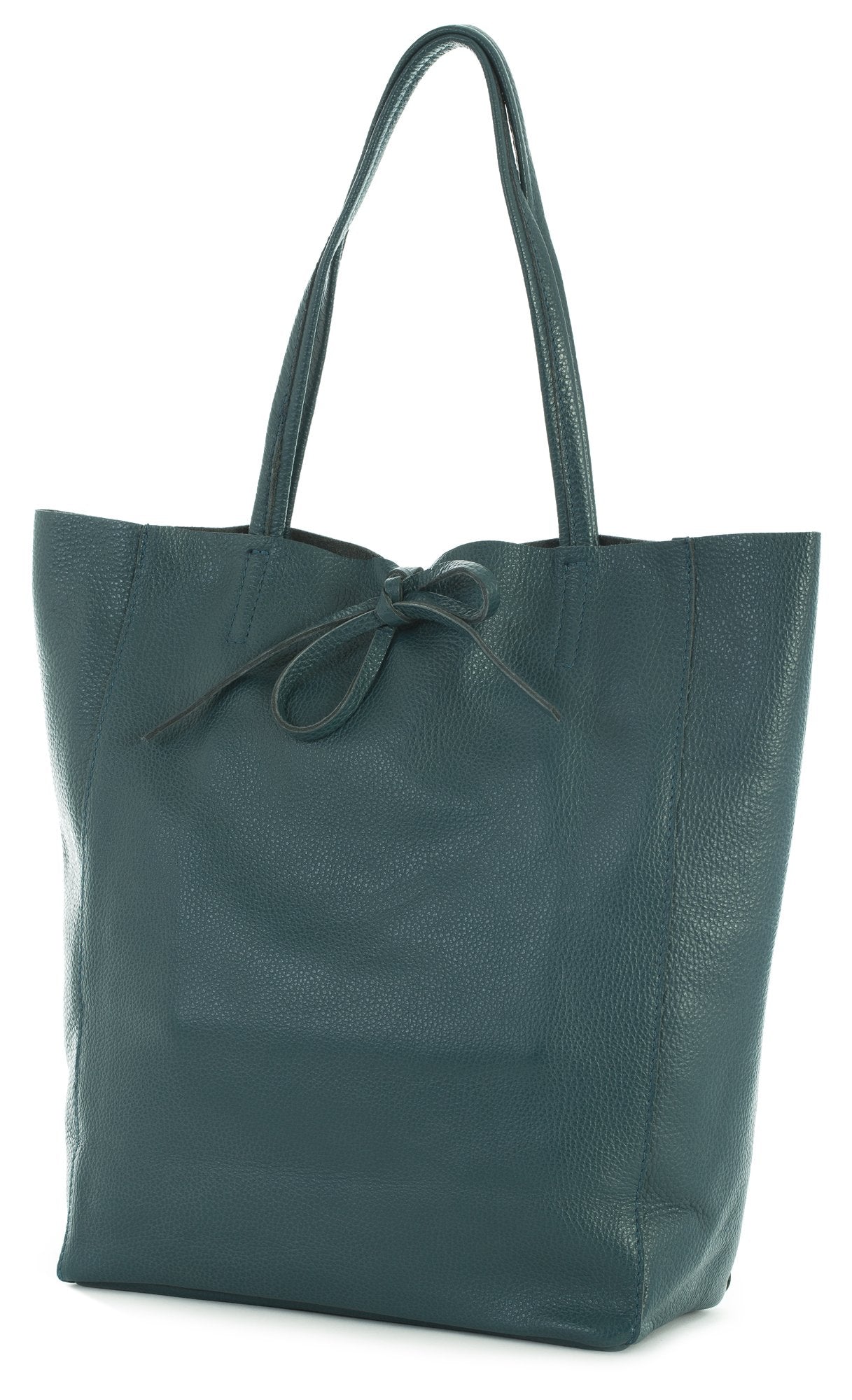 Astrid - Genuine Italian Leather Large Shopper Tote Handmade in Florence Tuscany