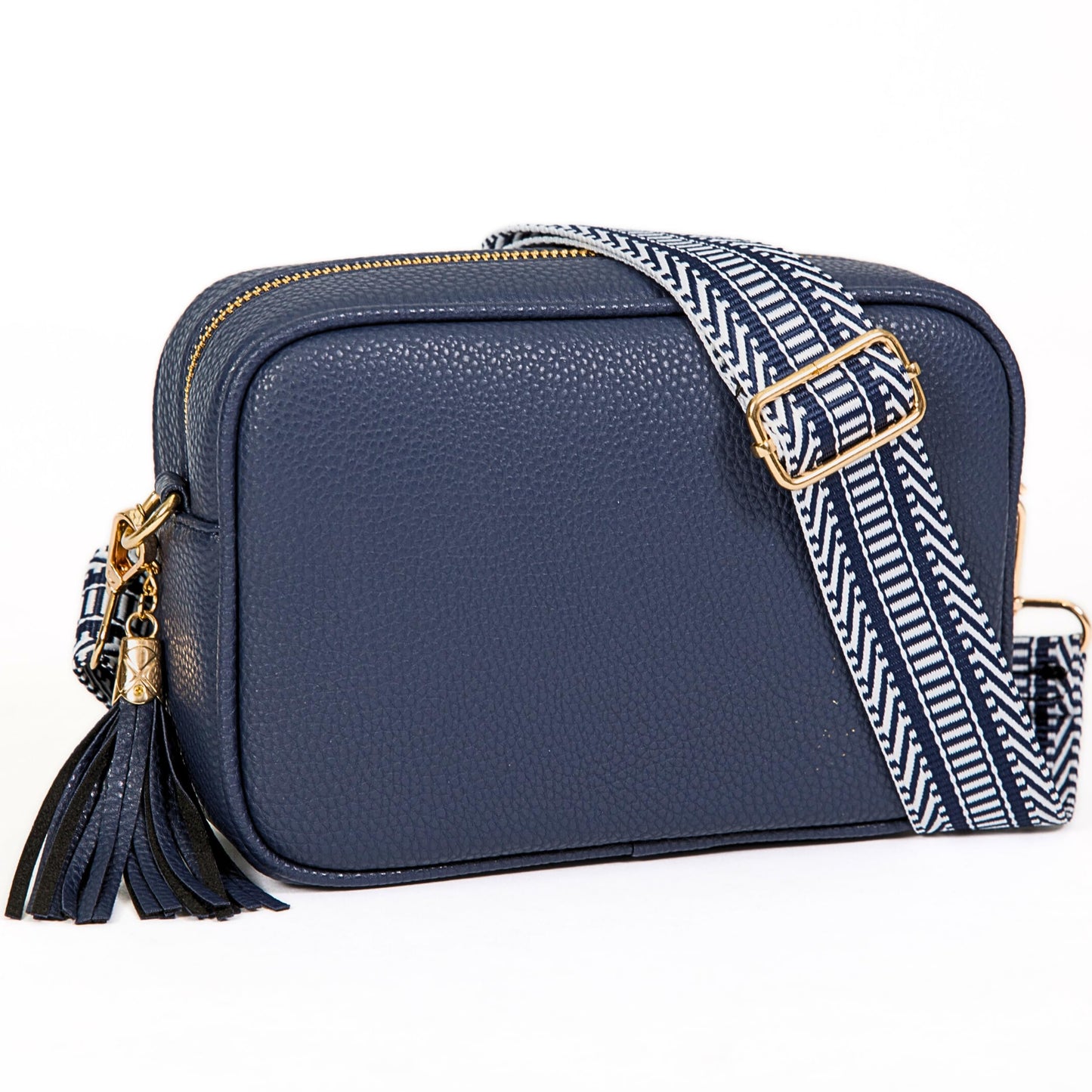 Lo - Small Vegan Leather Crossbody Shoulder Bag with Zip Closure & Compact Design