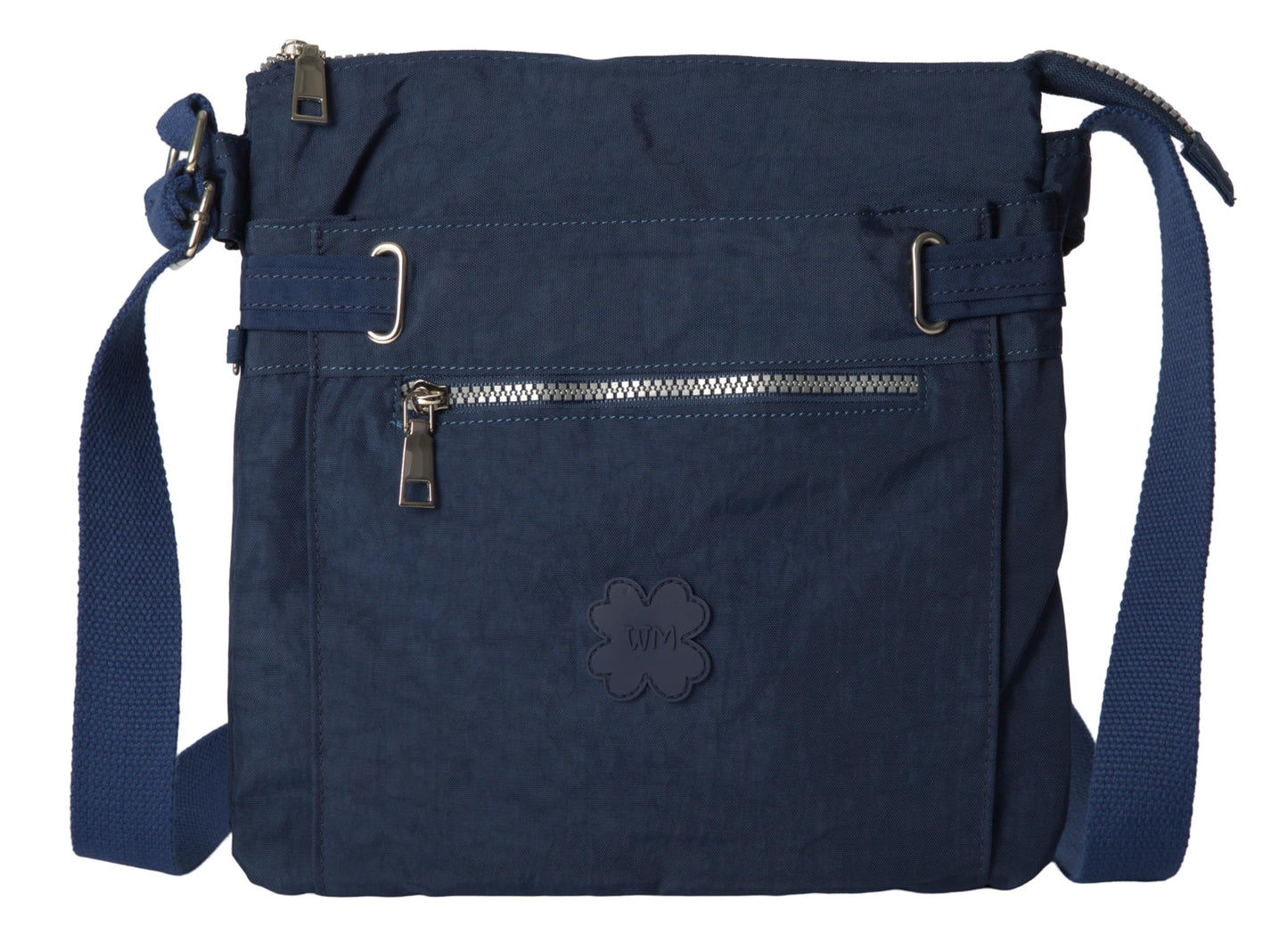 Lydia - Lightweight Fabric Medium Crossbody Shoulder Bag with Multi Compartments