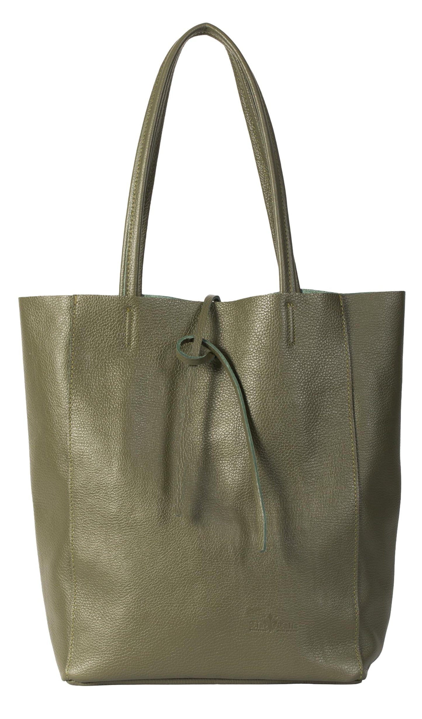Astrid - Genuine Italian Leather Large Shopper Tote Handmade in Florence Tuscany