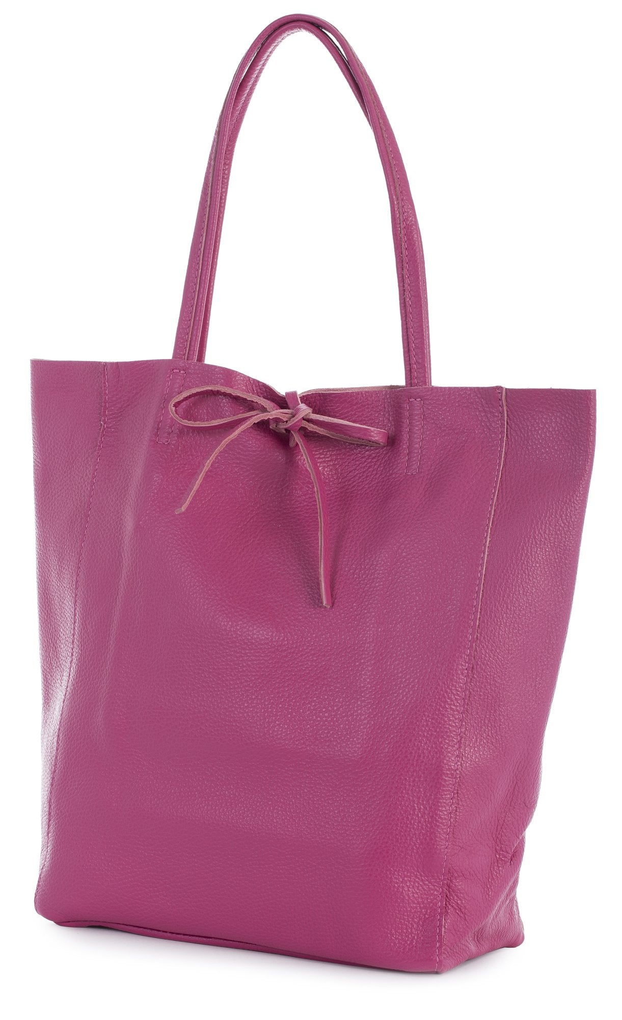 Astrid - Genuine Italian Leather Large Shopper Tote Handmade in Florence Tuscany