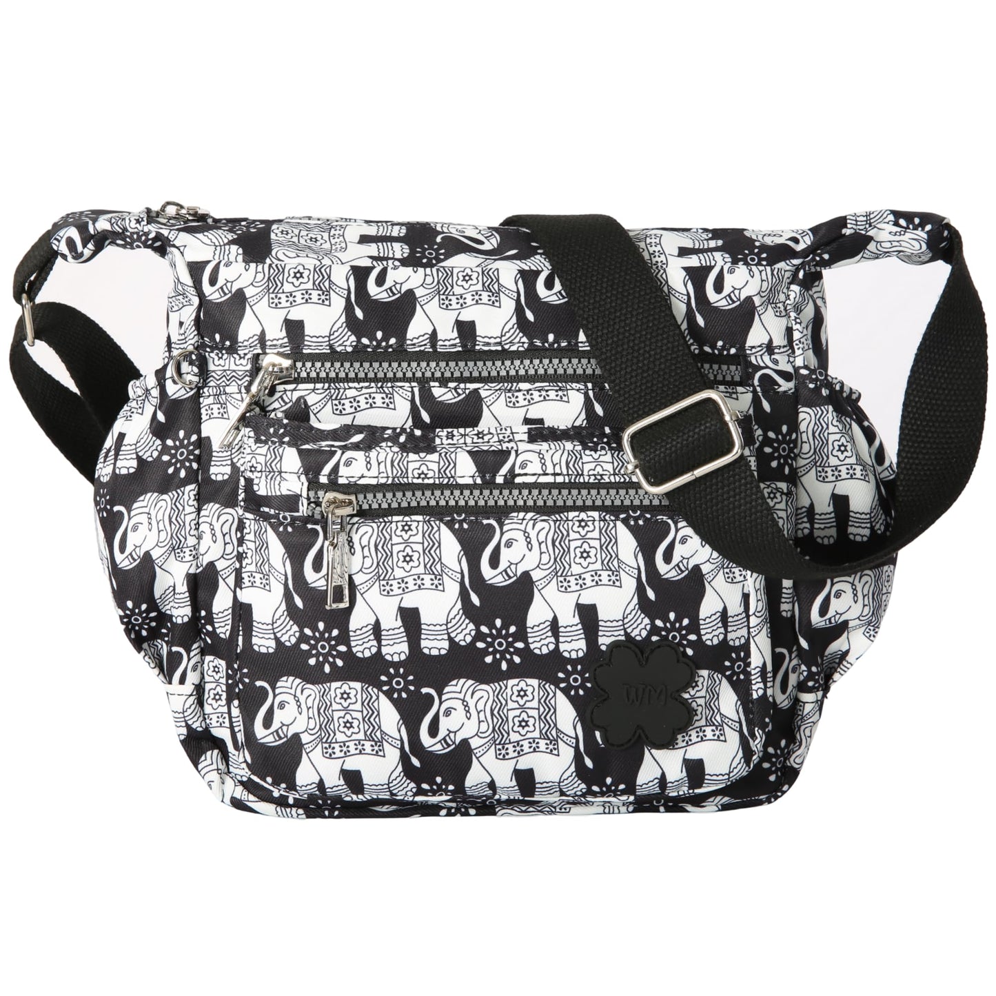 Poppy - Small Vegan Leather Crossbody Shoulder Bag with Tassel Detail & Zip Closure