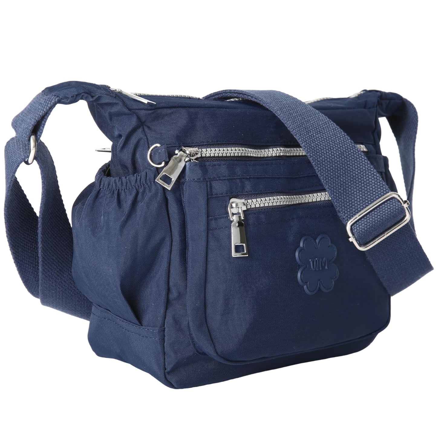 Poppy - Small Vegan Leather Crossbody Shoulder Bag with Tassel Detail & Zip Closure