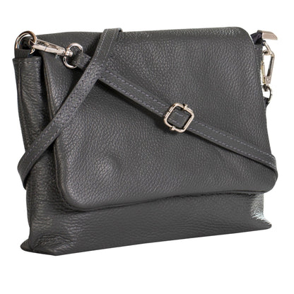 Jules - Genuine Italian Leather Small Crossbody & Shoulder Bag Handmade in Florence Tuscany