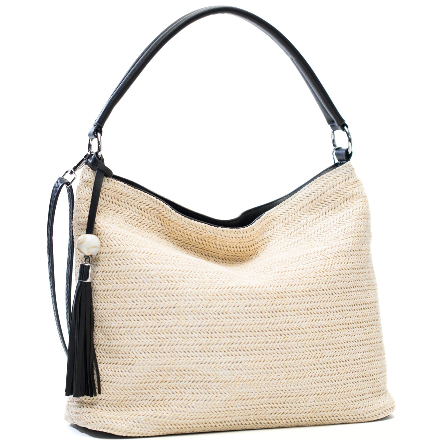 Aspen - Vegan Leather Medium Shoulder Crossbody Bag with Top Handle & Strap