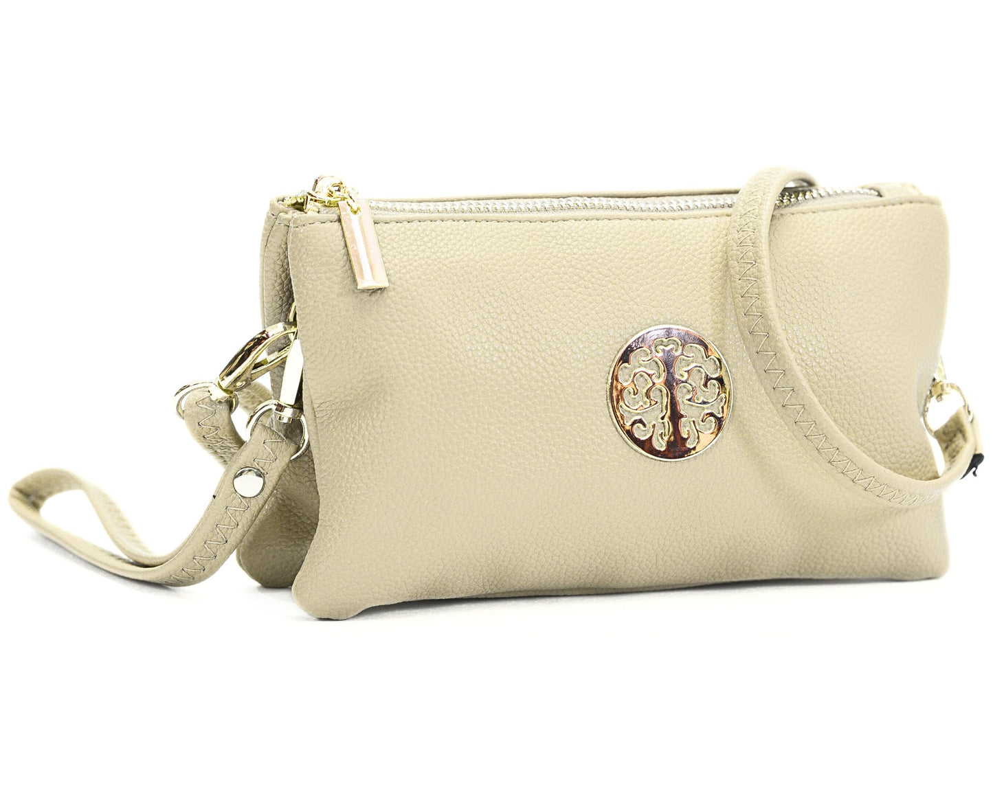 Ivy - Small Vegan Leather Mini Crossbody Phone Bag with Convertible Strap & Lightweight Design