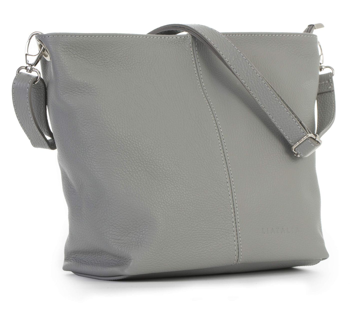 Adal - Genuine Italian Leather Medium Hobo Shoulder Bag Handmade in Florence Tuscany